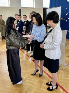 Uroczyste pożegnanie klas maturalnych 5