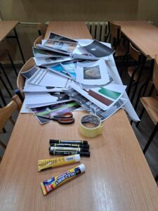 Zajęcia w ramach lekcji języka polskiego poświęcone noblistce Wisławie Szymborskiej 2