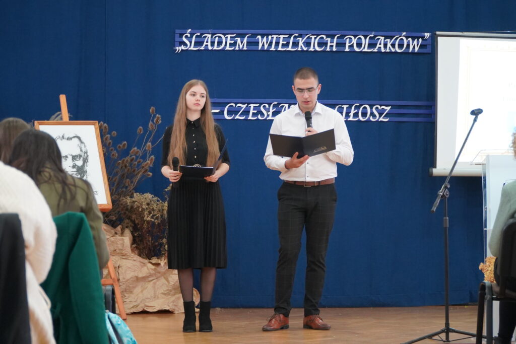 Finał IX Wojewódzkiego Konkursu „ŚLADEM WIELKICH POLAKÓW”- Czesław Miłosz 16