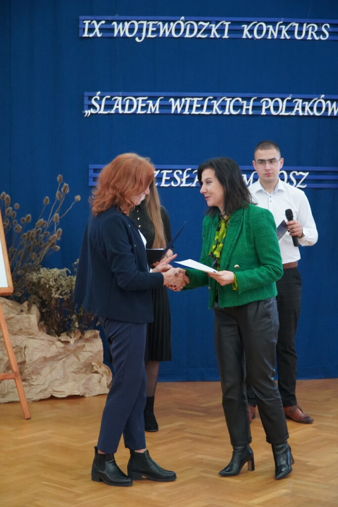 Finał IX Wojewódzkiego Konkursu „ŚLADEM WIELKICH POLAKÓW”- Czesław Miłosz 25