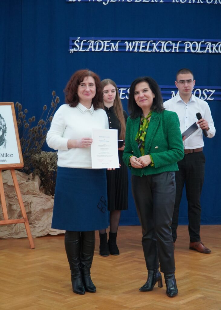 Finał IX Wojewódzkiego Konkursu „ŚLADEM WIELKICH POLAKÓW”- Czesław Miłosz 26