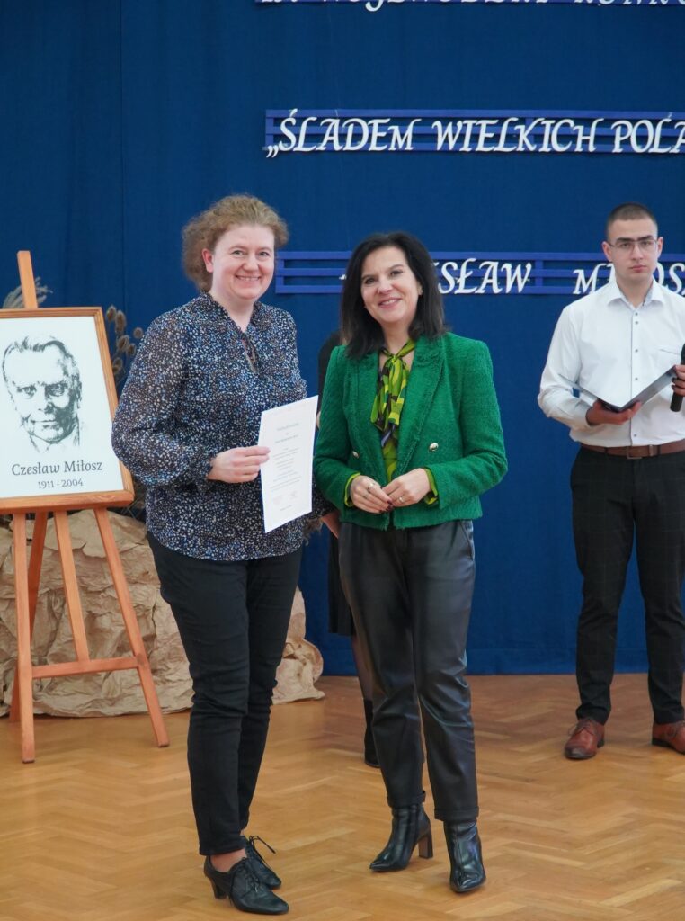 Finał IX Wojewódzkiego Konkursu „ŚLADEM WIELKICH POLAKÓW”- Czesław Miłosz 28