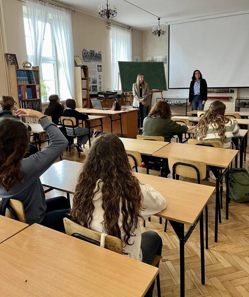 Uczniowie z hiszpańskiej Badalony odzwiedzili naszą szkołę 1
