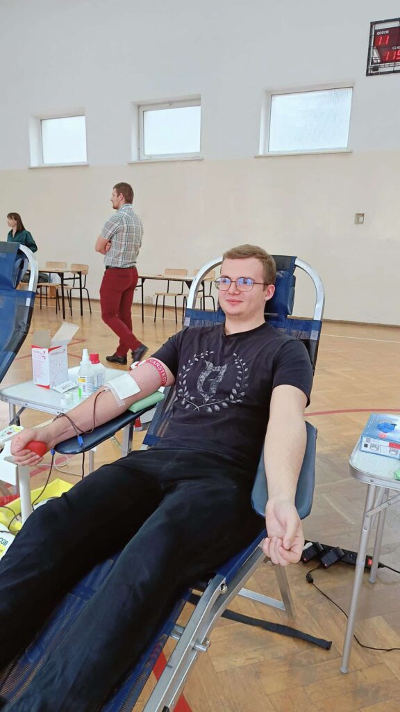 Kolejna szlachetna akcja krwiodawstwa Szkolnego Klubu Honorowych Dawców Krwi „Dla Niepodległej” 4