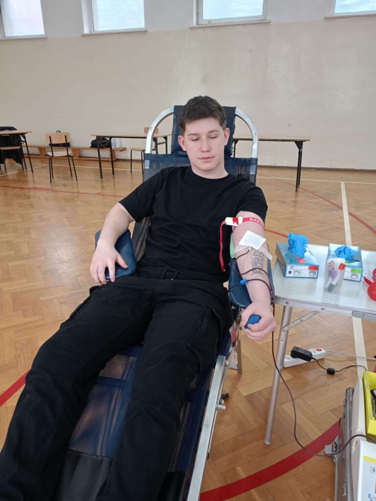 Kolejna szlachetna akcja krwiodawstwa Szkolnego Klubu Honorowych Dawców Krwi „Dla Niepodległej” 6