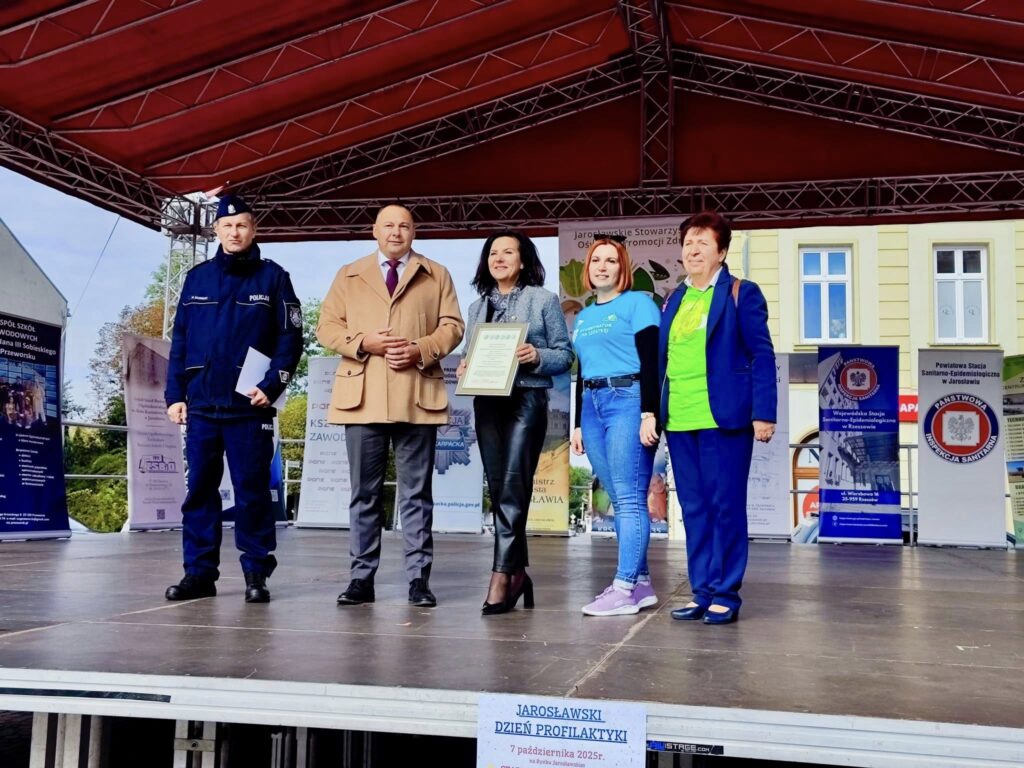 ZSBiO w Jarosławiu z Certyfikatem „Szkoły Promującej Zdrowie”! 13