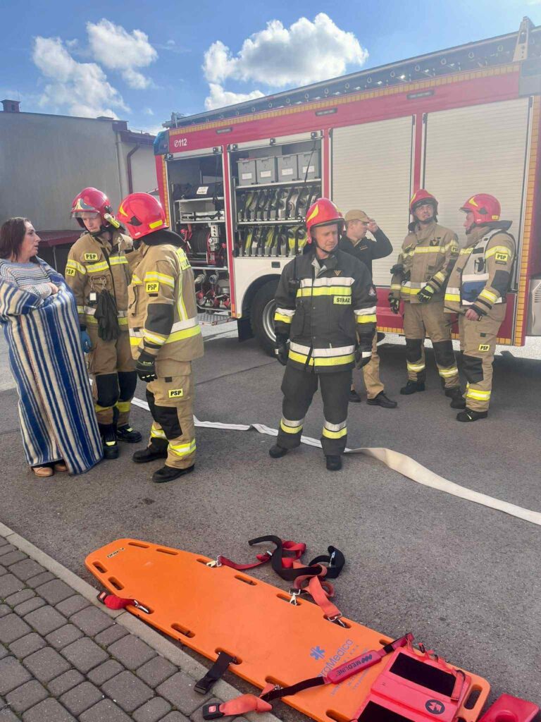 Praktyczna lekcja bezpieczeństwa w ZSBiO 15