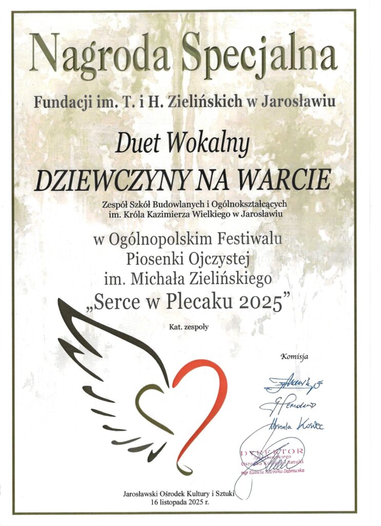 Festiwal Piosenki Ojczystej im. Michała Zielińskiego „Serce w plecaku 2025” 6