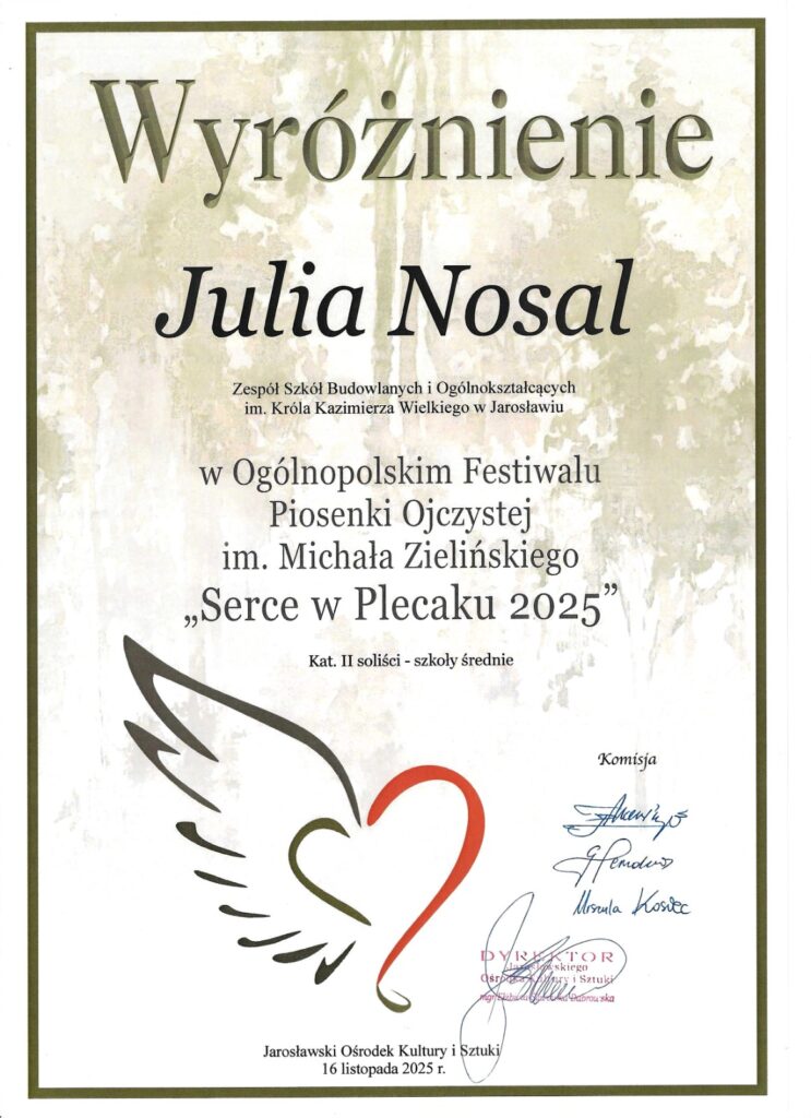 Festiwal Piosenki Ojczystej im. Michała Zielińskiego „Serce w plecaku 2025” 7