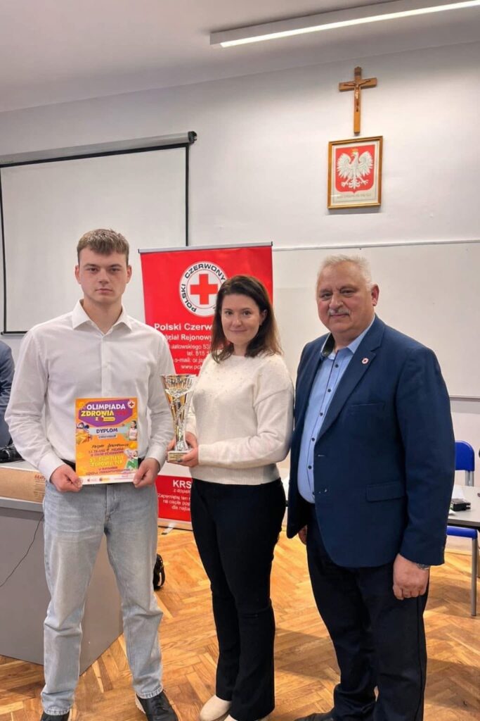 Sukces naszego ucznia w Olimpiadzie Zdrowia PCK 1