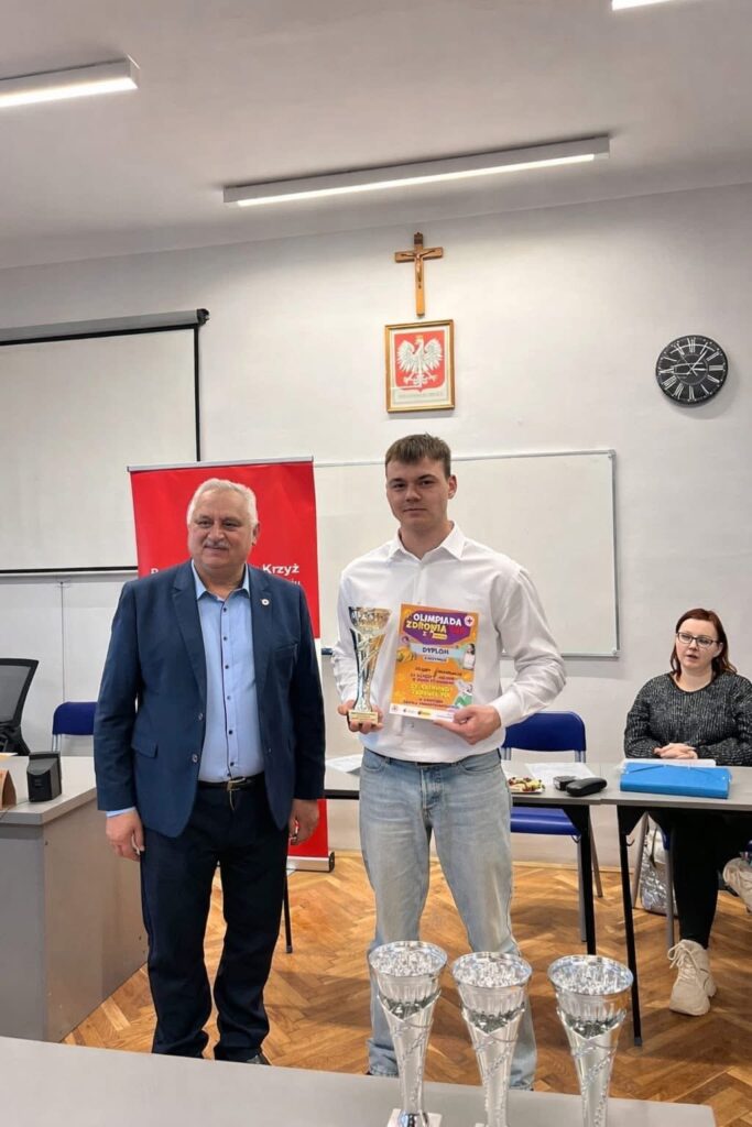Sukces naszego ucznia w Olimpiadzie Zdrowia PCK 3