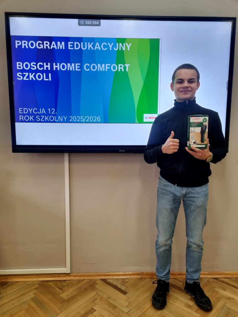 XII edycja programu edukacyjnego „Bosch Home Comfort szkoli zakończona! 3