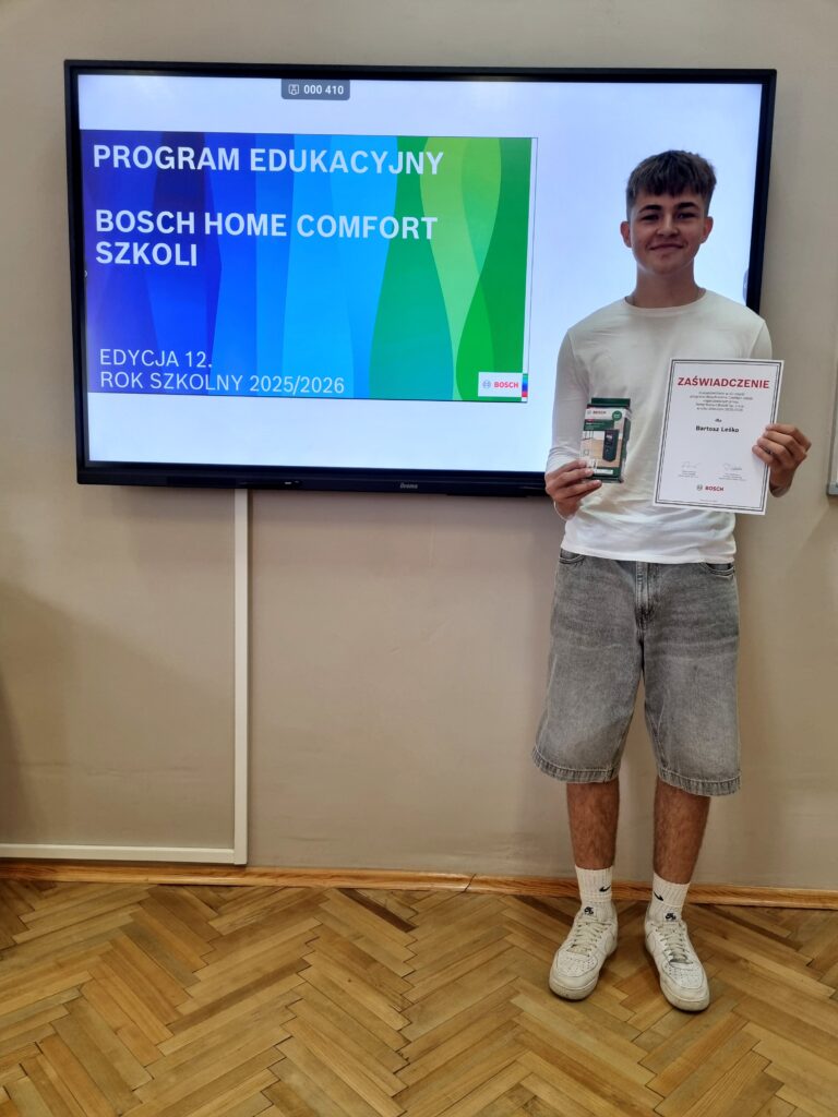 XII edycja programu edukacyjnego „Bosch Home Comfort szkoli zakończona! 1