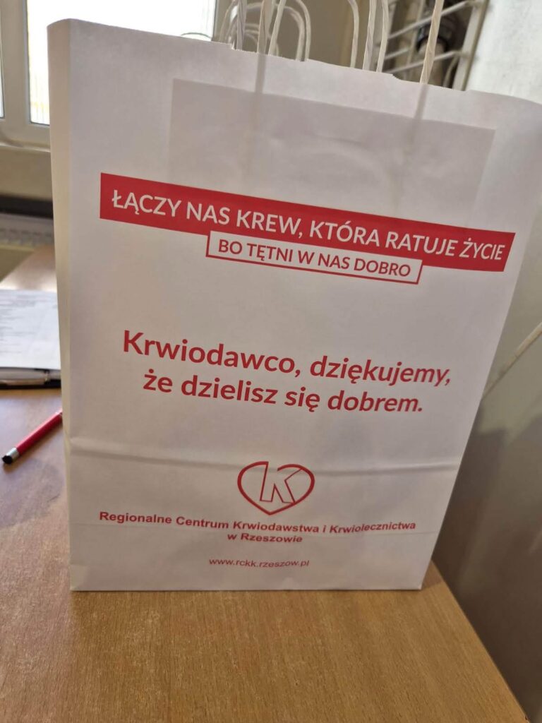 Akcja krwiodawstwa w ZSBiO w Jarosławiu – razem możemy więcej! 3