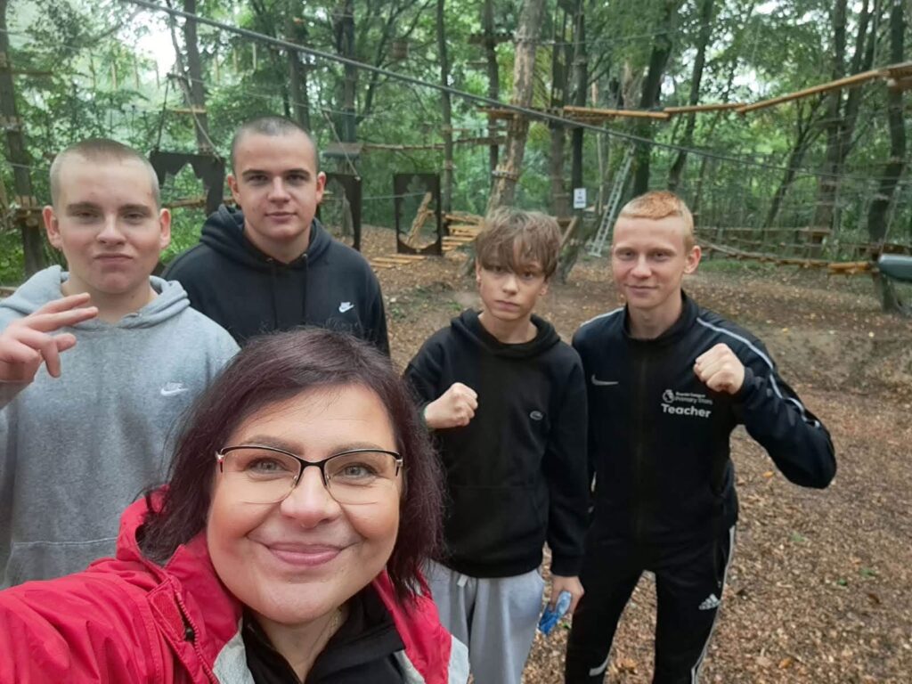 Integracja z historią w tle – pierwszoklasiści na fortach Twierdzy Przemyśl 15