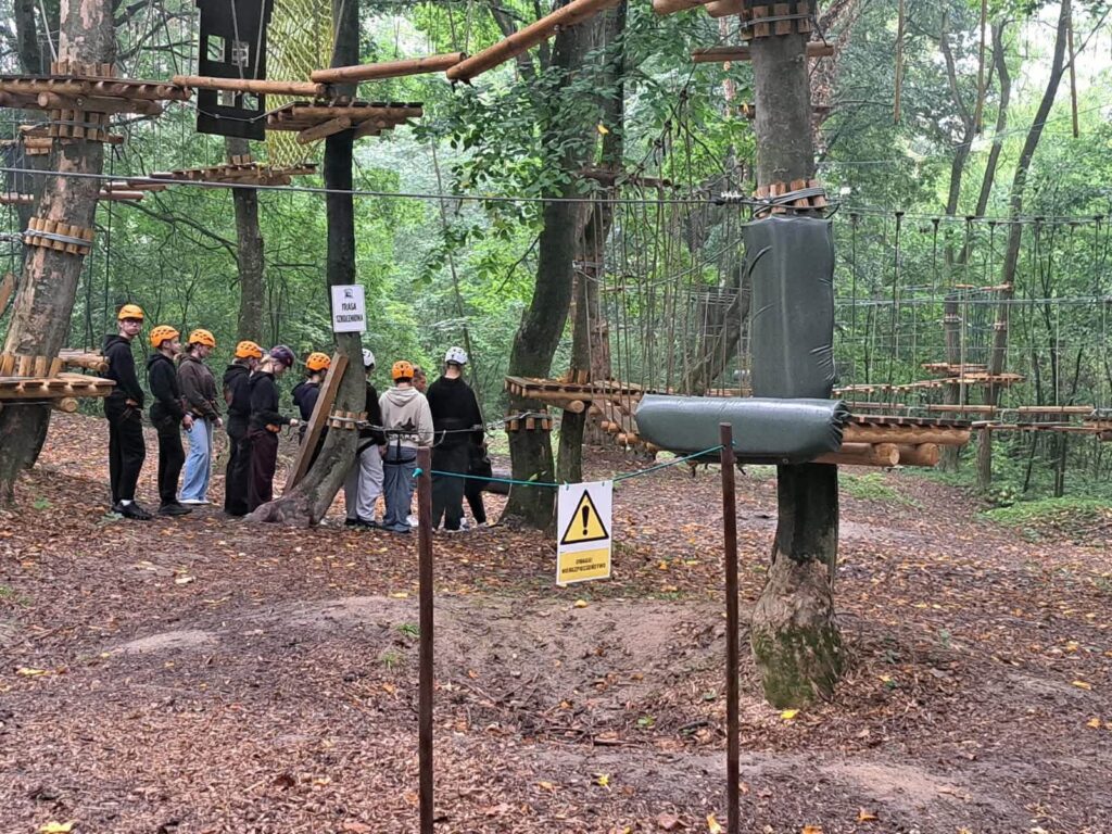 Integracja z historią w tle – pierwszoklasiści na fortach Twierdzy Przemyśl 22